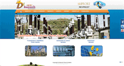 Desktop Screenshot of dhanushpower.com
